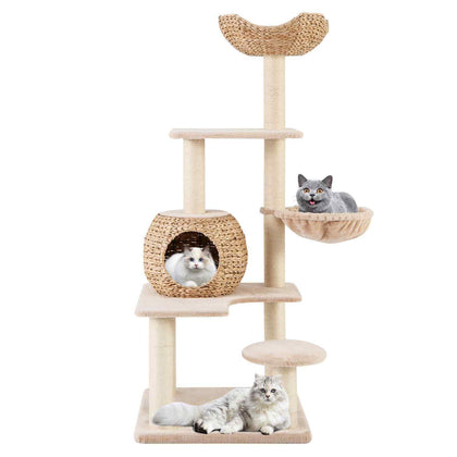Modern Climbing Stand Furniture Indoor 150cm Cat Tower Activity Center