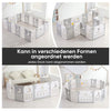 10-18 Panels Baby Playpen Foldable Kids Safety Child Play Center Yard Indoor Toy