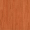 BaraSh Bed Frame Wax Brown 120x200 Solid Wood Pine,Platform Bed Frame,For N4A7