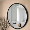 Large Round Wall Mounted Mirror Bathroom Bedroom Makeup Dressing Mirror Circle