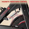 Exercise Bike Indoor Cycling Gym Workout Cardio Fitness LCD Monitor 12kgFlywheel