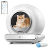 Automatic Cat Litter Box 65L Self Cleaning Litter Tray Smart App Control WIFI