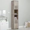 Grey Bathroom Under Sink Cabinet Basin Storage Cupboard Vanity Unit Furniture