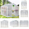 Walk In Greenhouse Garden Growing Green House with Windows Vegetables Seedlings