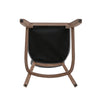 2x Breakfast High Bar Home Kitchen Pub Stools Chair Linen Seat Padded Wooden Leg