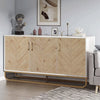 Sideboard Display Cabinet TV Stand Shelf Living Room Wooden Storage Cupboard