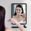 Black Rectangle Wall Mirror Home Bathroom Wall Mount Vanity Decor Makeup Mirrors