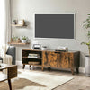 Vintage Retro Tv Cabinet Stand Media Storage Unit Rustic Style Furniture 2 Doors