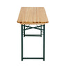 Outdoor Furniture Beer Table Bench Portable Folding Camping Desk Chair Seat Set