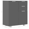 Sideboard Cabinet Cupboard Unit Storage Furniture With 2 Drawers & 2/3 Doors UK