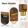Narrow Storage Organizer 180 cm Tall Bathroom Cabinet w/ 3 Doors-
