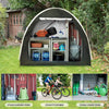 Bicycle Storage Tent Green Garden Bike Shelter Equipment Cover Shed Outdoor