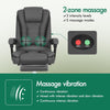 Executive Office Chair Swivel Recliner Gaming Computer Desk Chair With Footrest