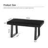 Hallway Bench End of Bed Bench Upholstered Ottoman Padded Seat Stool for Bedroom