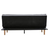 Modern Linen Grey Upholstered 3 Seater Sofa Bed Recliner Sofabed Sleeper Sofas