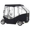 4 Passenger Golf Cart Cover Waterproof Driving Enclosure 600D Polyester