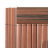 PVC Garden Screening Roll Bamboo Slat Fence Privacy Panel Border Outdoor Fencing