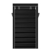 10 TIER SHOES CABINET STORAGE ORGANISER DUSTPROOF 45 PAIRS SHOE RACK STAND HOLDS