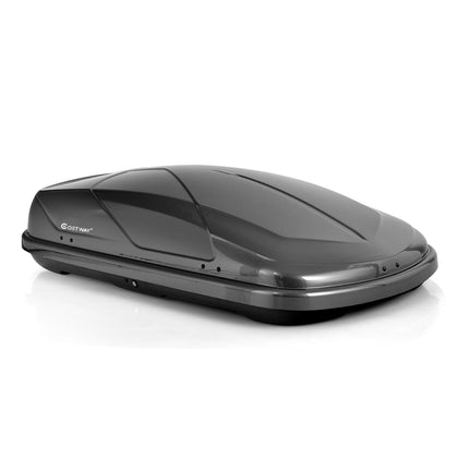 400L Cargo Box Waterproof Rooftop Cargo Carrier Heavy Duty Roof Storage Box