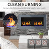 Insert/Wall Mounted Bio Ethanol Fireplace Biofire Fire Burner Glass Professional