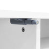 TV Stand Cabinet Entertainment Unit with Drawer and Rattan Doors for 80 inch TV