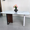 63" Rectangular Sintered Stone Dining Table Island Breakfast Dinner Party Tables