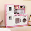 Kids Kitchen Playset Play Kitchen Toy Set-Pink