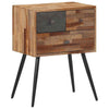 ShCuShan Bedside Cabinet 47x31.5x60 Solid Wood Teak,Bedside Tables Bedside U2E0