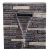 Outdoor Water Feature Fountains Electric Plug-In Resin Garden Cascading Fountain