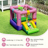 Inflatable Bounce House Kids Bouncy Castle(Without Blower)-Purple