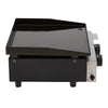 Kitchen Gas Plancha Grill with 2 Burner 4.6kw Portable Tabletop Gas BBQ Griddle