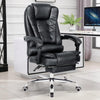 Massage Office Chair Gaming Computer Desk Swivel Recliner Chair Leather Footrest