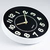 30cm Luminous Wall Clock Bedroom Kitchen Clock Quartz Sweep Movement Home Office