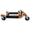 Vehicle Positioning Skates Pair Hydraulic Wheel Car Dolly Jack 680kg Per Skate