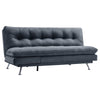 Modern 3Seater Sofa Bed Couch Settee Recliner Adjustable Backrest Sofabed Velvet