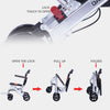 Ultra Lightweight Stylish Padded Folding Wheelchair Transport Chair For Disabled