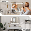 Hollywood Large Makeup Mirror 58*46cm Vanity Mirror Dimmable LED 3 Color Light