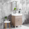 LED Bathroom Mirror Cabinet with Demister Shaver Socket Storage Wall Mounted UK