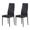 3/5Pcs Small Space Dining Set Square Glass Dining Table+ 2/4 Dining Chairs Home