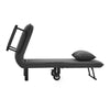 Folding Sofa Chair Bed Fabric Single Sleeper Sofa Bed Recliner Lounger Armchair