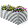 60 cm Raised Garden Bed Elevated Garden Planter-Grey
