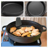 Cast Pot Japanese Style Restaurant Paella Cooking Skillet Deep Frying Pans Wok