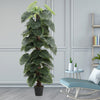 200cm Artificial Drip Tree in Pot Fake Faux Houseplant Realistic Outdoor Plant