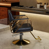 Salon Barber Chair Luxury Hydraulic Reclining Hairdressing Shaving Beauty