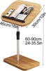 Adjustable C-Shaped Sofa Side End Table Coffee Laptop Table Living Room Bedroom
