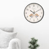 30cm Wall Clock Kitchen School Office Home Shabby Chic Modern Decor Quartz Clock