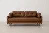 Swyft Model 04 3 Seater Sofa Bed - Maple Leather RRP £3000