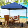 8FT Folding Pop Up Gazebo Commercial Instant Canopy Tent W/Roller Bag Waterproof
