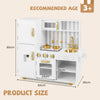 Kids Chef Pretend Play Toy Play Kitchen Toy Set-Golden