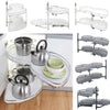 Pull out Blind Corner Basket Twin Shelves Holder Rack Soft Close Cabinet Kitchen